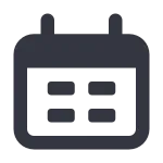 Date Range SVG Icon